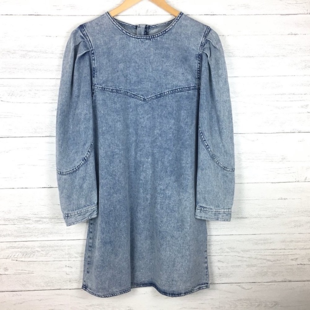Zara The 80’s Denim Dress